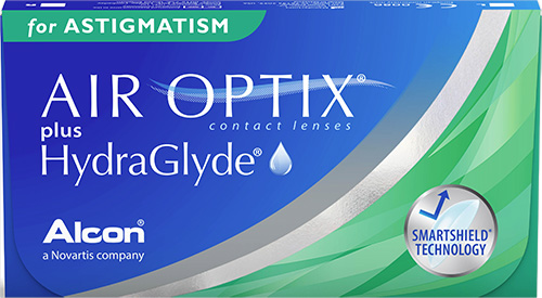 Alcon Air Optix plus HydraGlyde for Astigmatism 6pk