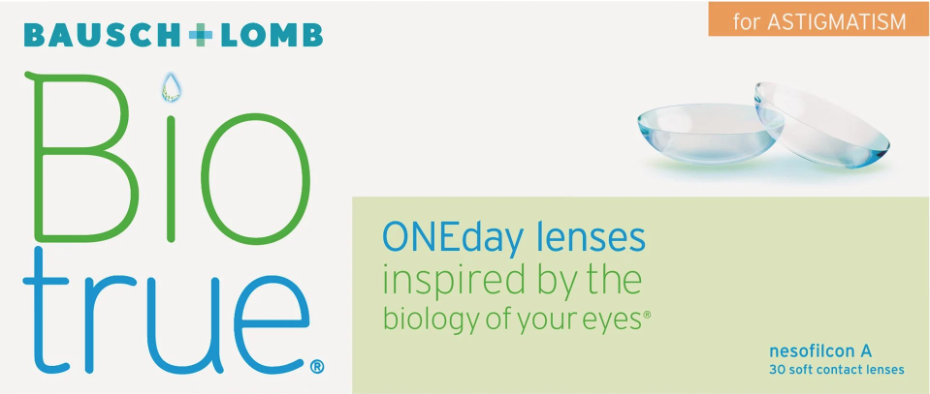 B & L Biotrue 1 Day for Astigmatism 30pk 