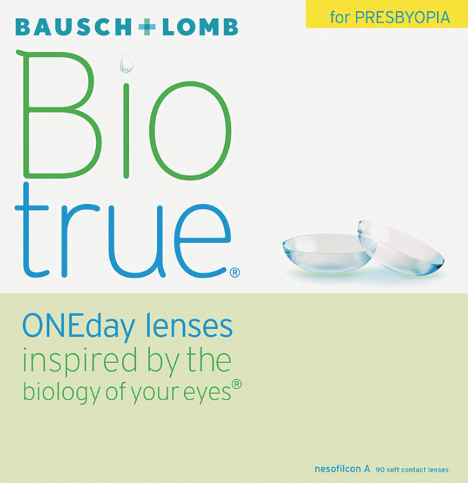 B & L Biotrue 1 Day for Presbyopia 90pk