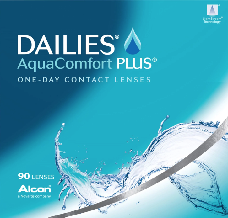 Alcon Dailies Aqua Comfort Plus 90pk