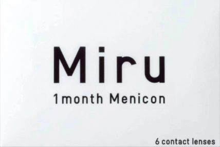 Menicon Miru 1 Month Sphere 6pk Menicon Miru 1 Month Sphere 6pk