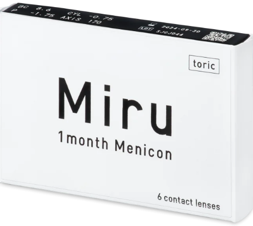 Menicon MIRU 1 Month Toric 6pk Menicon MIRU 1 Month Toric 6pk