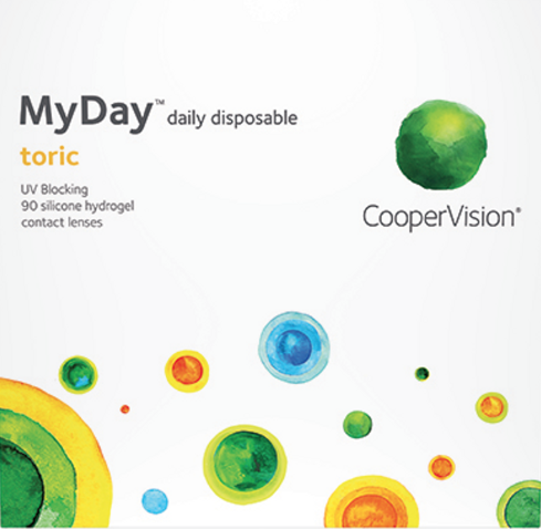 Coopervision MyDay Toric Daily Disposable 90pk 