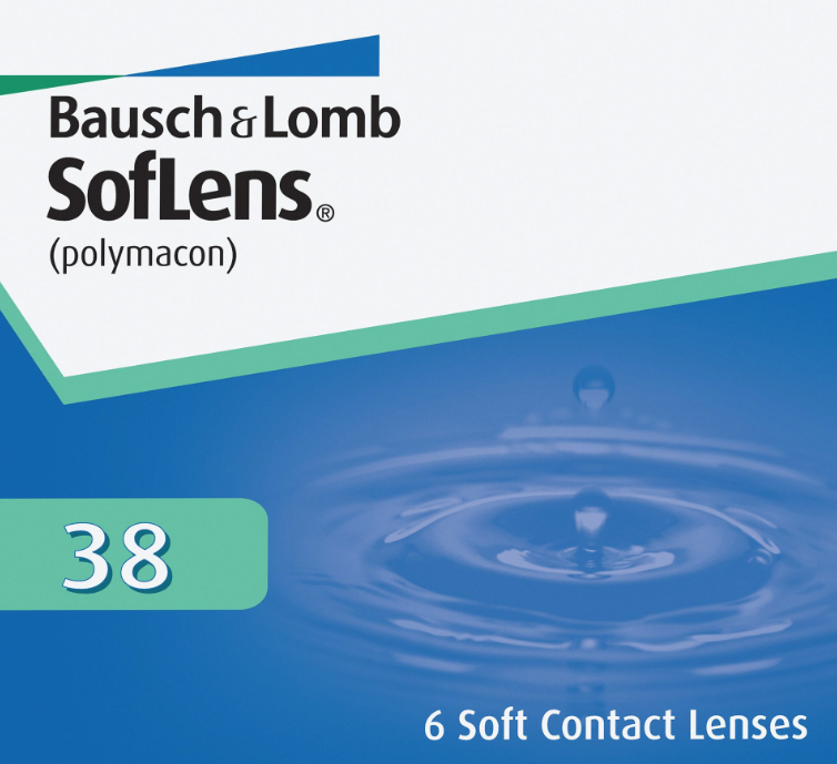 B + L SofLens 38 6pk