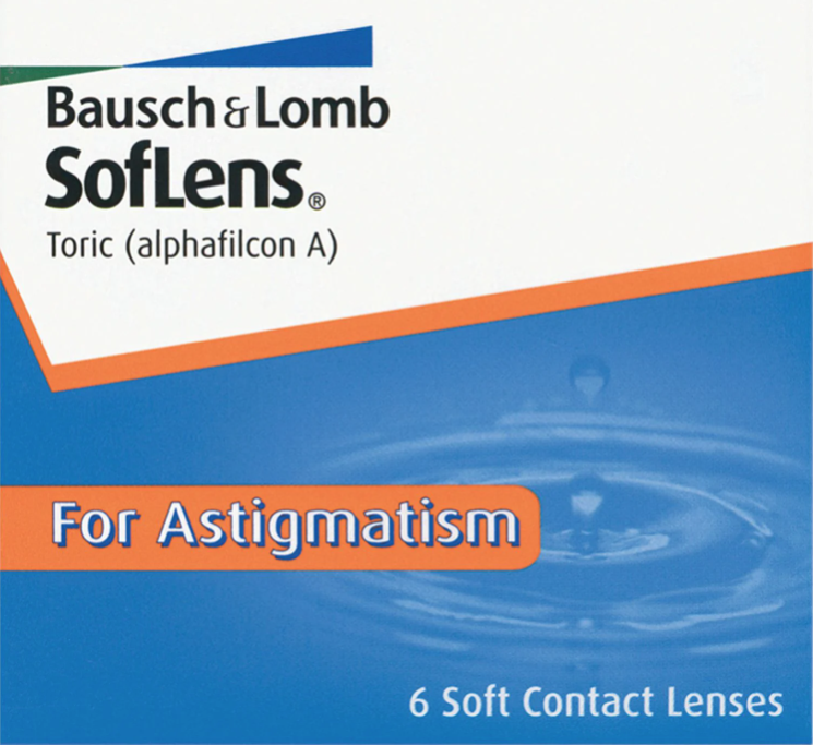 B + L Soflens for Astigmatism 6pk